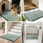 Mibao Dirt Trapper Door Mat for Indoor Outdoor, Waterproof All-Season, - Image 6