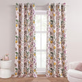 Topfinel Floral Curtains 84 Inch Length 2 Panels Set Pink Spring French Country by Topfinel