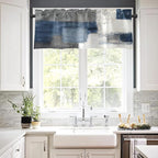 Emvency 4 Pack Valances Window Treatments, 52x12 Inch Rod Pocket Valances - Image 5