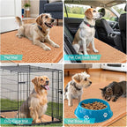 OLANLY Dog Door Mat for Muddy Paws 45x27, Absorbs Moisture and Dirt, Absorbent - Image 7
