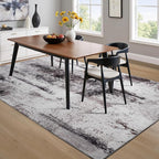Toneed Abstract Area Rug 6x9 Modern Washable Rug Soft Non Slip Rug Low Pile - Image 5