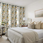 Topfinel Beige Vintage Floral Curtains 84 Inch Long Luxury Whimsical Euro - Image 7