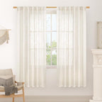 LAMIT 68 inch Length Linen Curtains by LAMIT