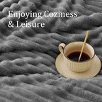 BEDELITE Twin Blanket for Couch & Bed, 300GSM Soft & Warm Fleece Blanket - Image 4