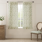 jinchan Linen Floral Curtains for Living Room - Image 2