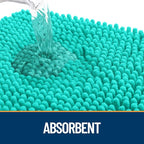 OLANLY Dog Door Mat for Muddy Paws 36x24, Absorbs Moisture and Dirt, Absorbent - Image 3