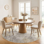 UERMEI 6ft Round Area Rug Living Room Rugs - Image 4