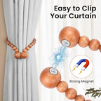 KLOGTSIND Magnetic Curtain Tiebacks, Curtain Tie Backs - Image 2