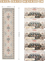 Runner Rug 2x10, Ultra-Thin Kitchen Rugs Non Slip Washable Rugs - Image 9