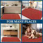 OLANLY Dog Door Mat for Muddy Paws 36x24, Absorbs Moisture and Dirt, Absorbent - Image 8