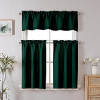 Chyhomenyc Hunter Green Short Curtain Valance - Image 2
