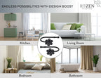 RTZEN Decorative Metal Curtain Tiebacks - Image 3