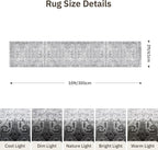 Hallway Washable Runner Rug 2x10 - Image 2