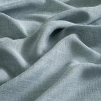 MIULEE Dusty Blue Linen Curtains 54 Inch Length 2 Panels - Image 4