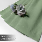 Tollpiz Sheer Curtains Linen Textured Living Room Curtain Sheers Light - Image 7