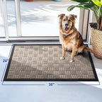 Mibao Front Door Mat, Heavy Duty Durable Welcome Mat - Image 2