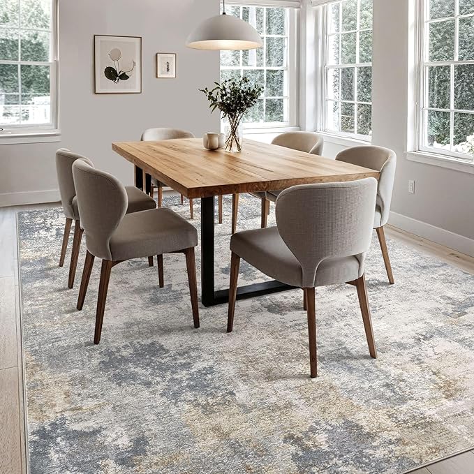 UERMEI 9x12 Area Rug Living Room Rugs - Image 6