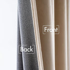 MIULEE Velvet Curtains 90 inches 2 Panels - Image 6
