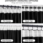 RYB HOME Velvet Blackout Curtains - Image 4