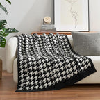 Snuggle Sac Houndstooth Throw Blanket - Image 2