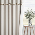 Extra Wide Total Blackout 96 Inch Curtains 72 Inches Wide - Image 6