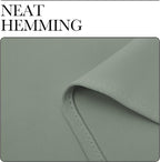 NICETOWN Blackout Curtains for Bedroom, 1 Pair, 70 by 63-inch, Window Treatment - Image 6