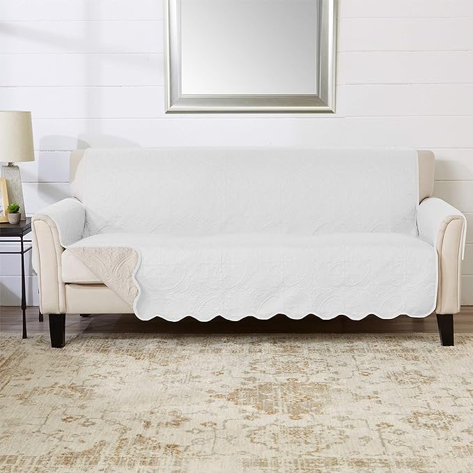 Great Bay Home Reversible Sofa Cover by GreatBayHome