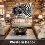 AROGAN Premium Faux Zebra Hide Rug 6.2 x 7 Feet, Sturdy and Large Size Zebra - Image 9
