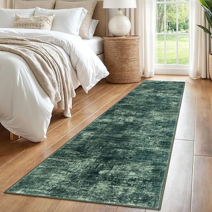 IOHOUZE Abstract Runner Rug 2x8 Ft Washable Runners - Image 8