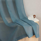 NICETOWN Sheer Linen Curtains 84 inch Long - Image 8