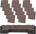 14Pcs Stretch Patio Cushion Covers, Outdoor Couch Covers Replacement, Outdoor by BIETYONE