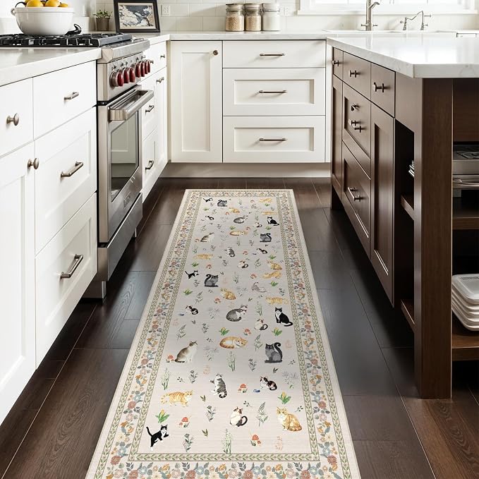 2'6"x8' Washable Kitchen Runner Rug - Image 2