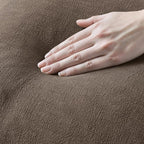 MIULEE Decorative Throw Pillow Covers Neutral Linen Fringe Throw Pillows Set of - Image 2
