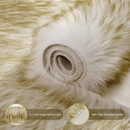 Ciicool Ultra Soft Faux Sheepskin Fur Rug Fluffy Rug - Image 5