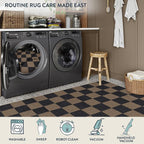 Lahome Colette Checkered Easy Jute 3x5 Rug, Washable Rugs - Image 6