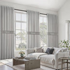 Linen Blackout Curtains & Drapes 92 Inches Long 2 Panels Set - Image 7