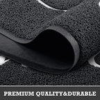 CozyBounty Black Door Mat Welcome Mats Outdoor Indoor Non-Slip Doormat - Image 6