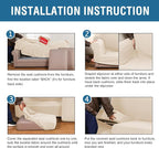 H.VERSAILTEX 4 Piece Stretch Sofa Covers - Image 6