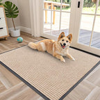 OLANLY Front Door Mat Indoor Outdoor Entrance, Waterproof Heavy Duty Doormat by OLANLY