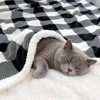 PU MEI Sherpa Fleece Throw Blanket 60" x 80" Reversible Plush Fluffy Large Big - Image 5