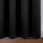 LEMOMO Black Thermal Blackout Curtains/42 x 95 Inch/Set of 2 Panels Room - Image 9