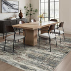 Area Rugs 5x7 for Living Room Bedroom, Modern Abstract Machine Washable Rug - Image 5