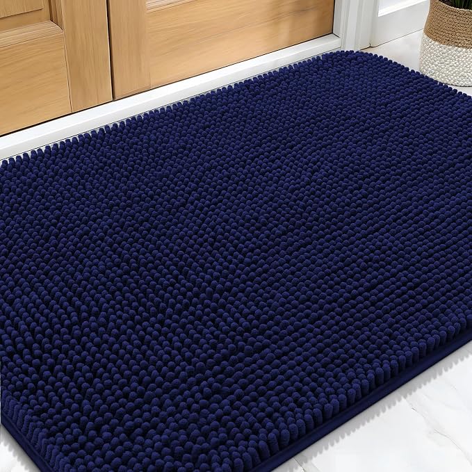 OLANLY Dog Door Mat for Muddy Paws 34x21, Absorbs Moisture and Dirt, Absorbent by OLANLY