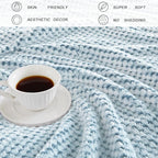 Exclusivo Mezcla Fleece Bed Blanket Queen Size, Super Soft and Warm Blankets - Image 6