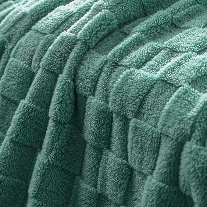 Exclusivo Mezcla Queen Size Flannel Fleece Blanket, Super Soft and Warm - Image 4