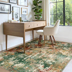 Washable Area Rugs 7'x9' Non-Slip Modern Abstract Soft - Image 8