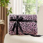 BEDELITE Pink Leopard Blanket Twin– Soft & Cozy Cheetah Blanket - Image 5