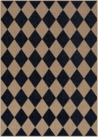 Lahome Colette Checkered Easy Jute Outdoor Rug, 5x7 Area Rugs - Image 7