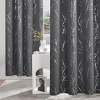 Deconovo Blackout Curtains Grey, Thermal Insulated Soundproof Drapes, 42 x 72 - Image 3