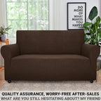 ZNSAYOTX Super Stretch Couch Cover Love Seat Sofa Covers - Image 5